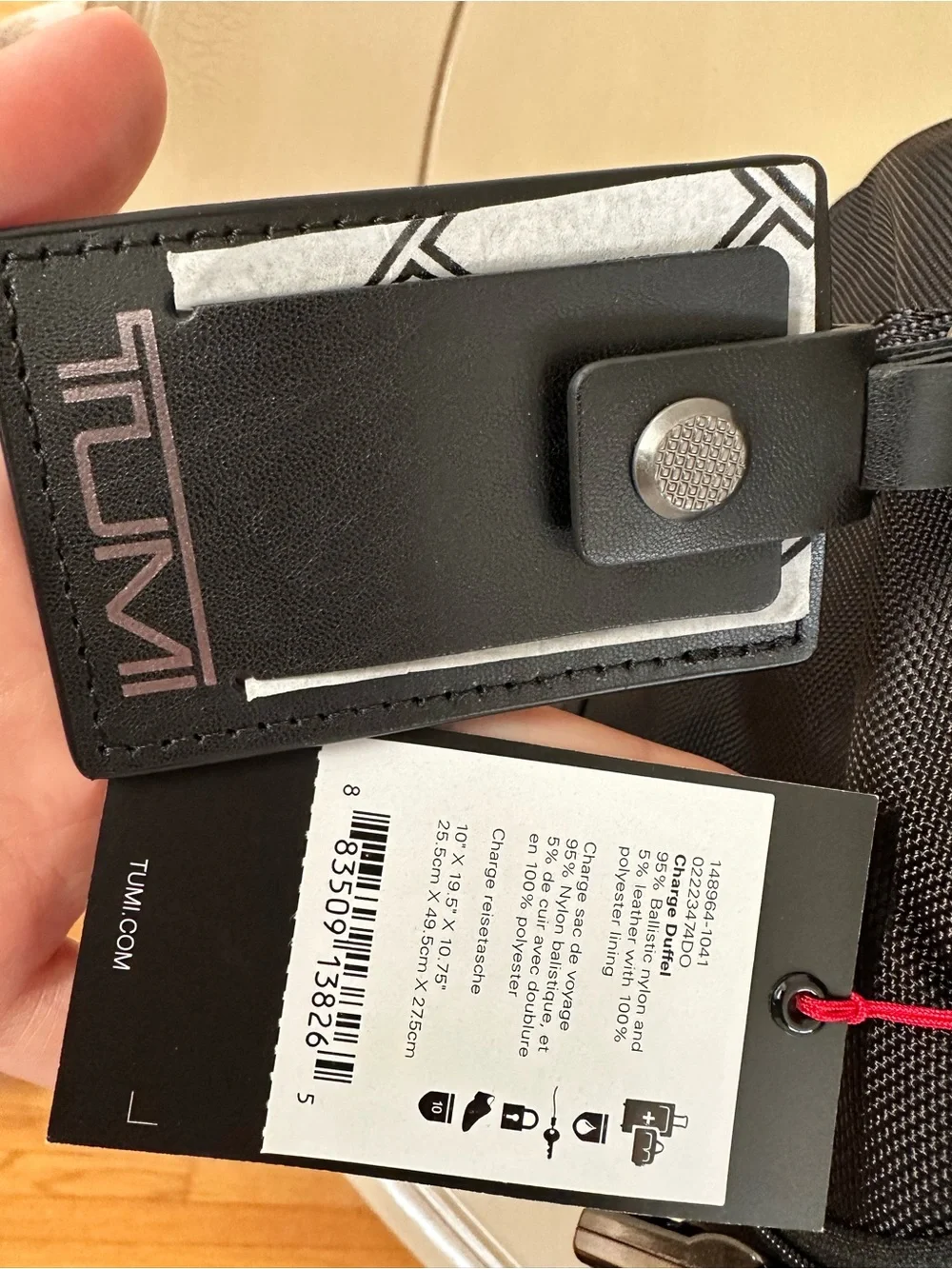 Tumi stylish practical